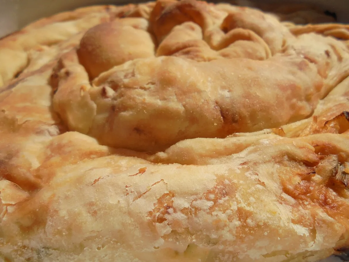 Posna pita sa kupusom (kupusara)